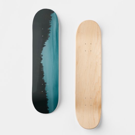 Skateboard du lac du soir (Recto)
