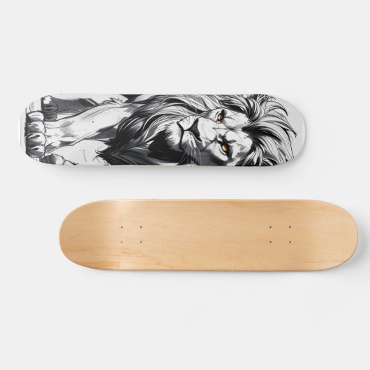 Skateboard dur en tant que planche à roulettes (Horz)