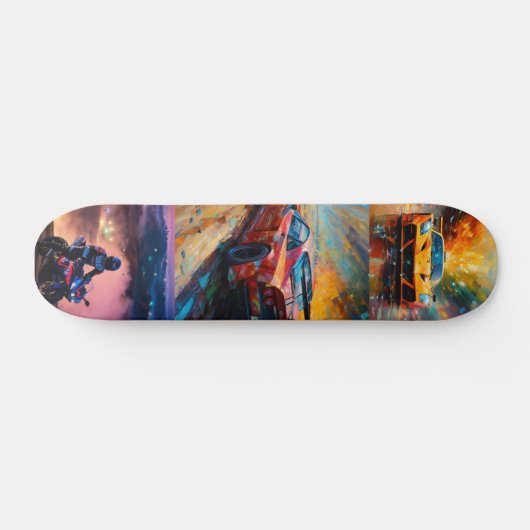 Skateboard "Dynamic Racing Art Collection (Horz)