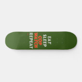 skateboard "EAT, SLEEP..." (Horizontaal)