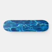 Skateboard Eau de la piscine bleu foncé (Horz)