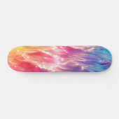 Skateboard Eau de surface arc-en-ciel lumineux (Horz)