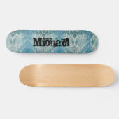 Skateboard Eau Rippling Conception abstraite pour personnalis (Horz)