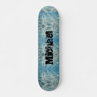 Skateboard Eau Rippling Conception abstraite pour personnalis