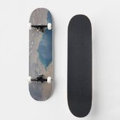 Skateboard Eaux Bleues Tropicales Du Golfe Persique. (Recto)