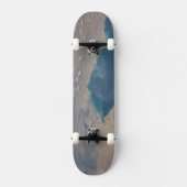 Skateboard Eaux Bleues Tropicales Du Golfe Persique. (Recto)