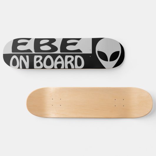 SKATEBOARD EBE À BORD (Horz)