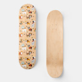 Skateboard Écharpes festives d'hiver pour chiots (Recto)