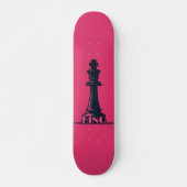 Skateboard Échecs Piece - King (Devant)