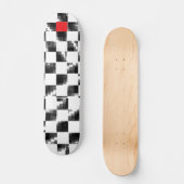 Skateboard échecs - planche à roulettes (Recto)