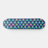 Skateboard Échelles aquatiques colorées/irisées (Horz)