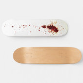 Skateboard Éclaboussure de sang sur le mur (Horz)