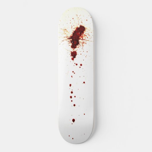 Skateboard Éclaboussure de sang sur le mur (Recto)