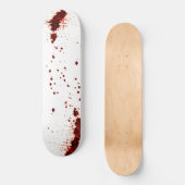 Skateboard Éclaboussure de sang sur le mur (Recto)