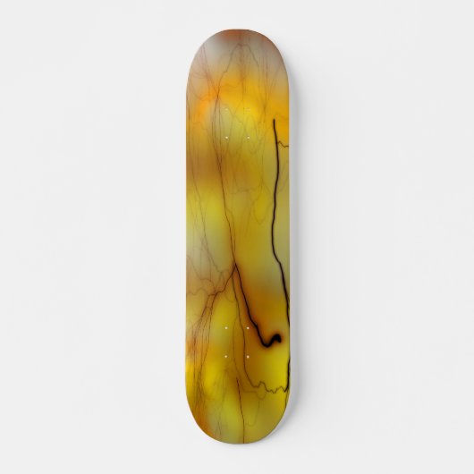 Skateboard Éclairage jaune (Devant)