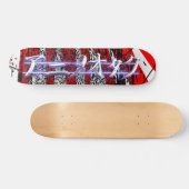 Skateboard Éclat de rouge d'Otaku d'Anime (Horz)