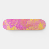 Skateboard Éclatement Abstrait des agrumes (Horz)