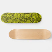 Skateboard Écosystème - Banane sur l'olive foncée (Horz)