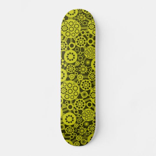 Skateboard Écosystème - Banane sur l'olive foncée (Recto)