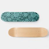 Skateboard Écosystème - Lt Blue Green sur Dk Green (Horz)
