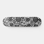 Skateboard Écosystème - Noir sur bois (Horz)
