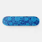 Skateboard Écosystème - Sky Blue sur Deep Navy (Horz)