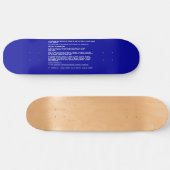 Skateboard Écran bleu de la mort (Horz)