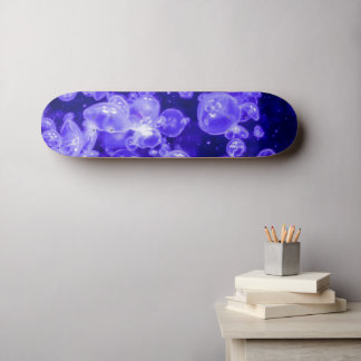 Skateboard Écran de méduse marine éclatant