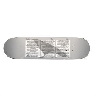 Skateboard Edgar Allan Poe Le Corbeau