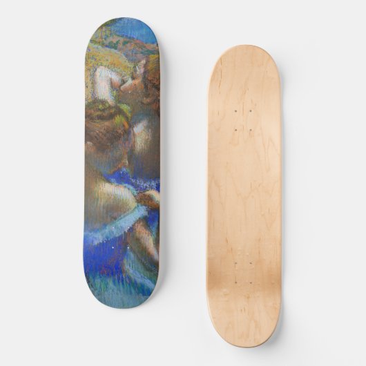 Skateboard Edgar Degas - Danseurs Bleus (Recto)