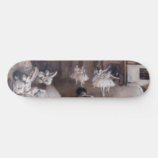 Skateboard Edgar Degas - Répétition de ballet sur scène (Horz)
