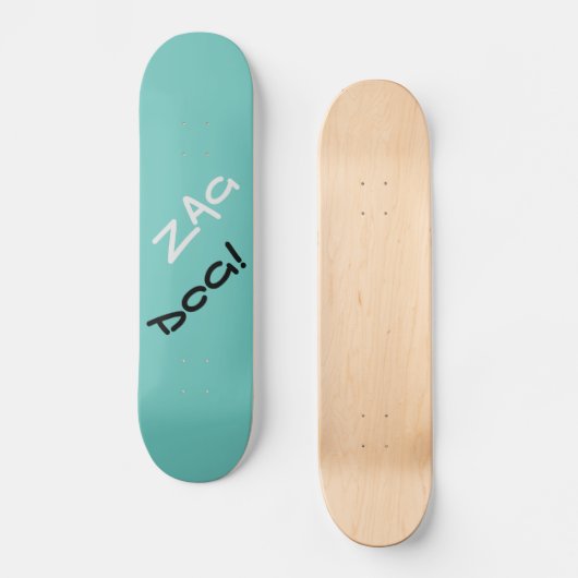Skateboard Edgy Zag (Recto)