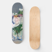 Skateboard Edouard Manet - Fleurs dans un Vase de Cristal (Recto)