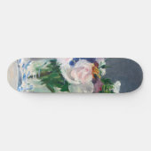 Skateboard Edouard Manet - Fleurs dans un Vase de Cristal (Horz)