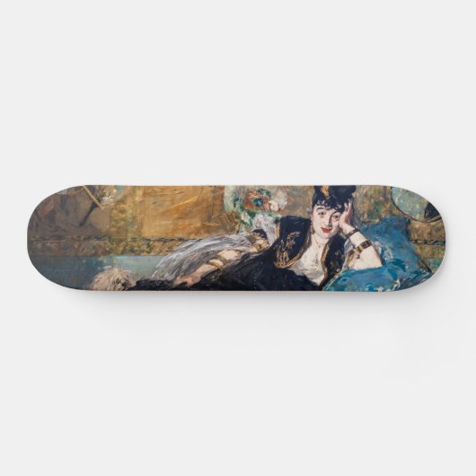 Skateboard Edouard Manet - Lady avec fans (Horz)