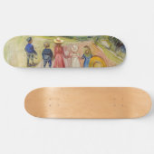 Skateboard Edvard Munch - La forêt Fairytale (Horz)