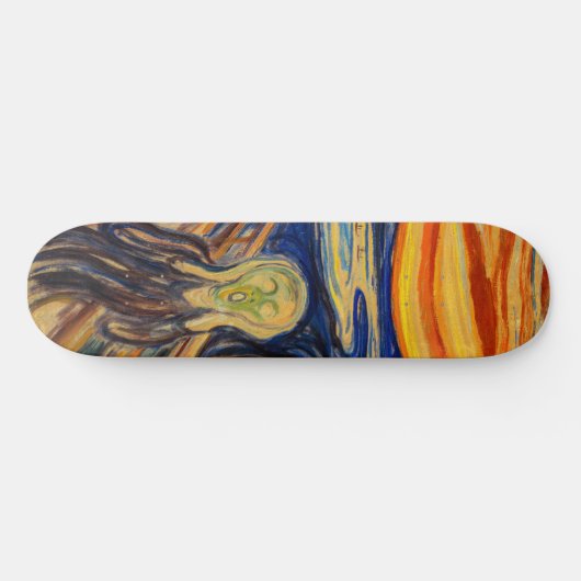 Skateboard Edvard Munch - Le cri 1910 (Horz)