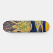 Skateboard Edvard Munch - Le cri 1910 (Horz)
