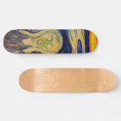 Skateboard Edvard Munch - Le cri 1910 (Horz)