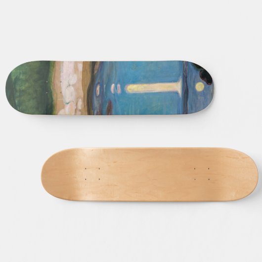 Skateboard Edvard Munch - Lune (Horz)