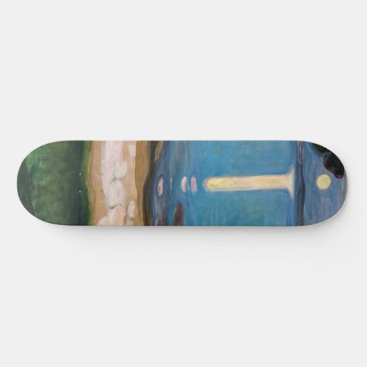 Skateboard Edvard Munch - Lune (Horz)