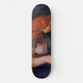 Skateboard Edvard Munch - Vampire / Amour et douleur (Recto)
