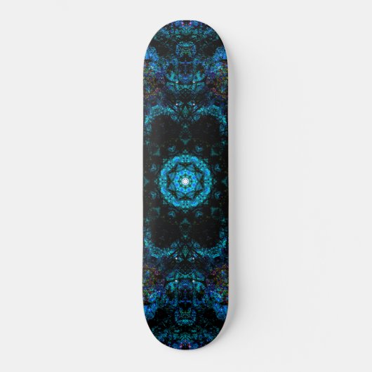 Skateboard Effet Aqua Kaleidoscope, (Recto)