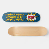 Skateboard Effet audio comique Pow (Horz)