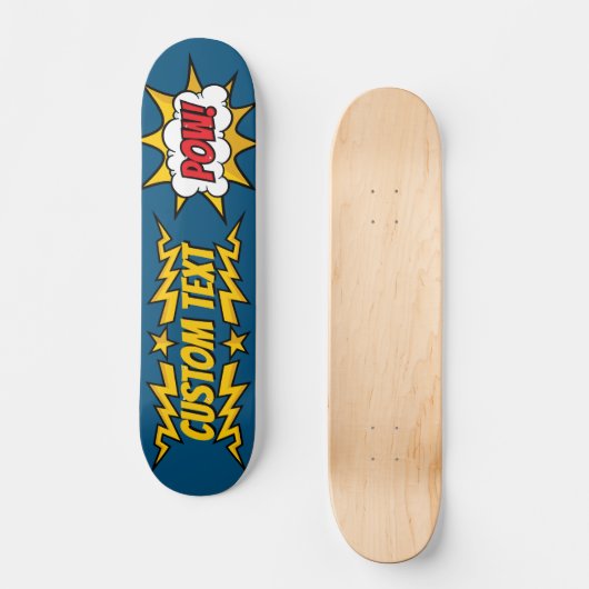 Skateboard Effet audio comique Pow (Recto)