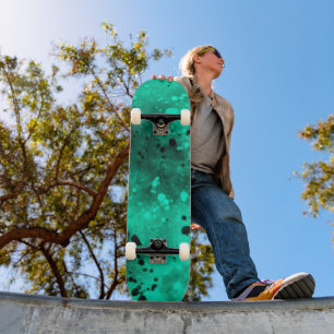 Skateboard Effet de peinture de vaporisateur Patinage vert