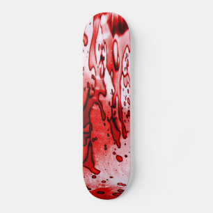 Skateboard Effondrement de sang Mess sanglant