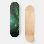 Skateboard Éffrayante Forêt verte foncée (Recto)