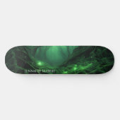 Skateboard Éffrayante Forêt verte foncée (Horz)