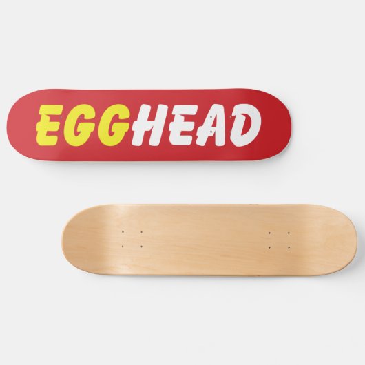 SKATEBOARD EGGHEAD (Horz)